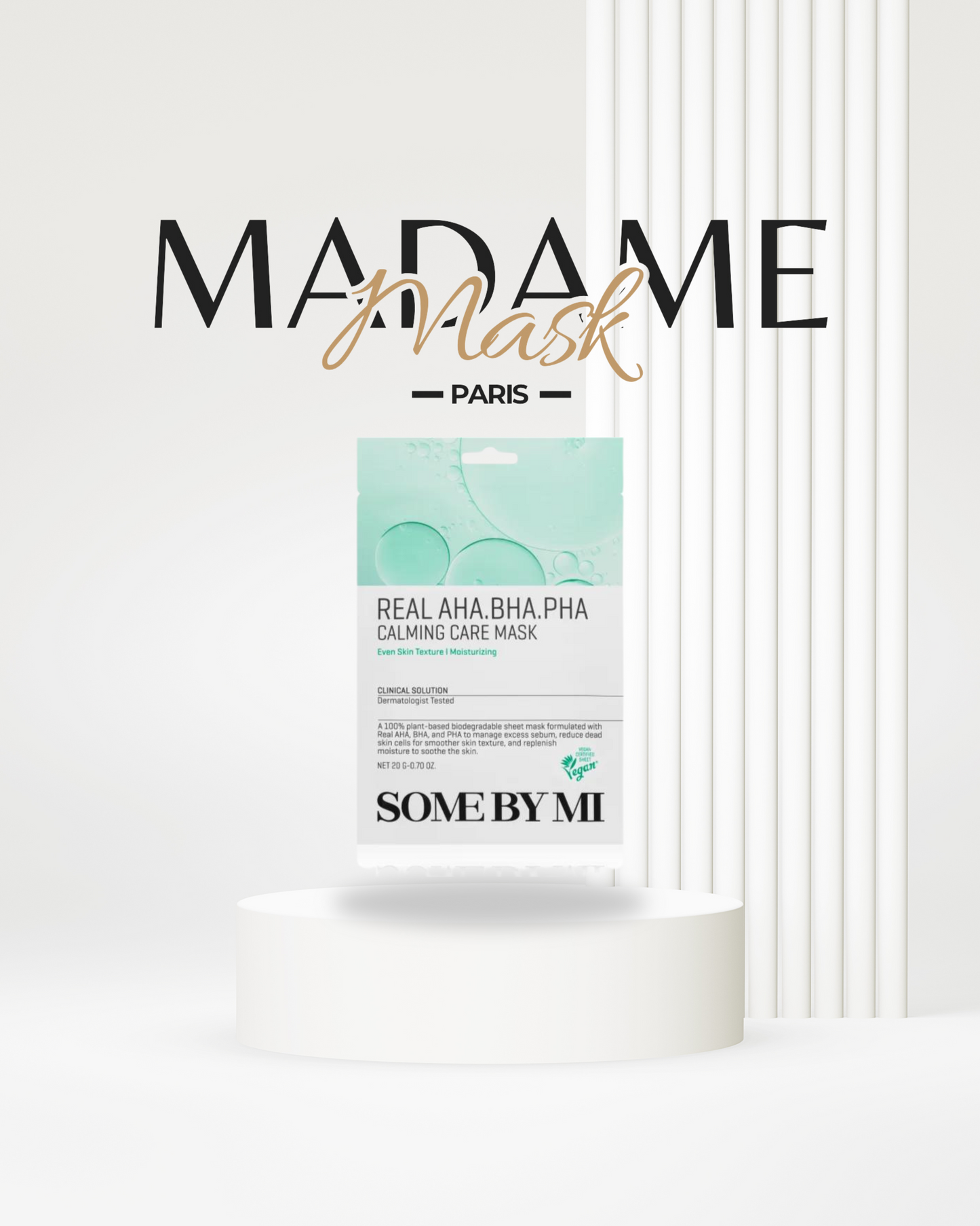 Masque SOME BY ME : Real AHA, BHA,PHA Calming care mask