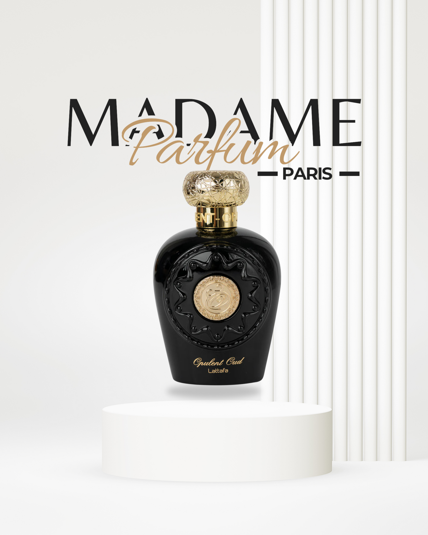 Eau de parfum opulent Noir - LATTAFA